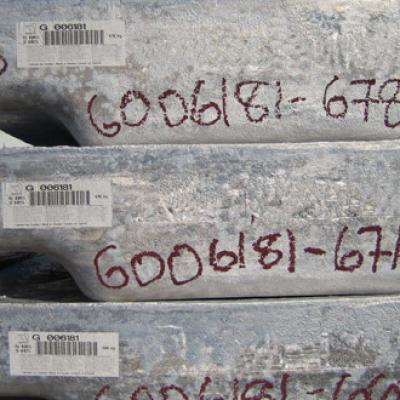 Nhãn dán cho thỏi nhôm, kẽm nóng